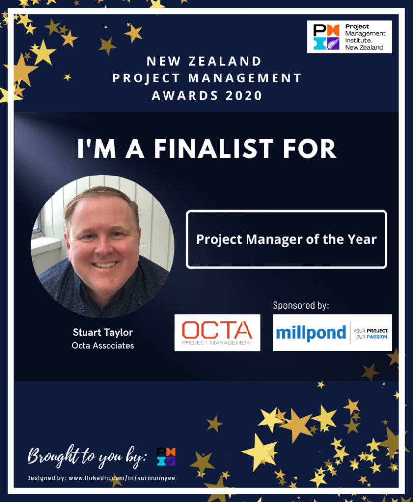 The Millpond Project Manager of the Year Award Finalist - Stuart Taylor